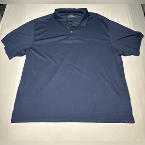 Ben Hogan Performance Polo Mens 2XL  Navy Short Sleeve Golf Shirt‎